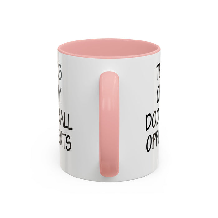 Dodgeball Gift, Dodgeball Coffee Mug, Dodgeball Player Gifts, Tears of My Dodgeball Opponents, Funny Mug, Dodgeball Coach Gift A0075-025A Accent Coffee Mug (11, 15oz)