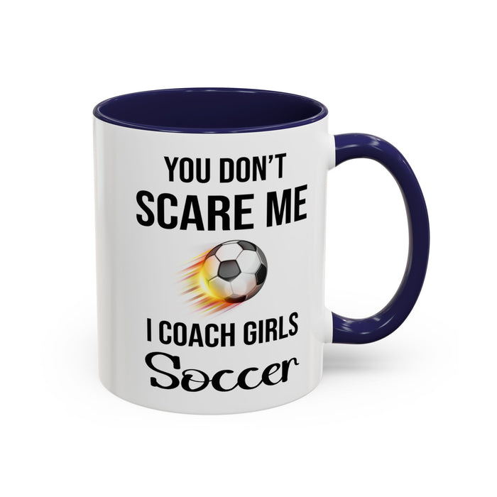 Soccer Coach Gift, Soccer Mug, Soccer Coach Mug, Soccer Team Gifts, Soccer Girl Mug, Gift For Soccer Player, Soccer Coach Gift A0020-001 Accent Coffee Mug (11, 15oz)