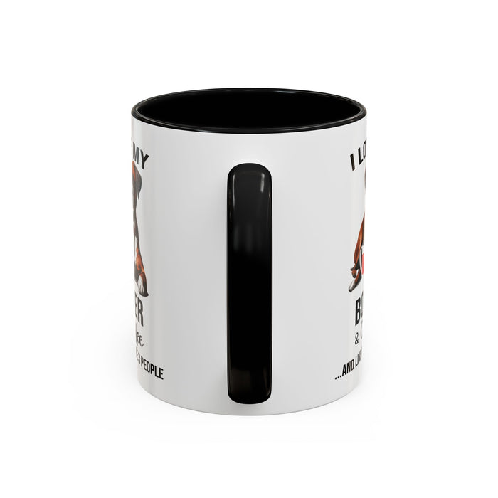 Boxer Lover Mug, Boxer Lover Gift, Coffee Mug, Boxer Mug, Boxer Gift, Boxer Owner Gift, Boxer Owner Mug, Dob Lover Gift, Dog Mug A0023-015 Accent Coffee Mug (11, 15oz)