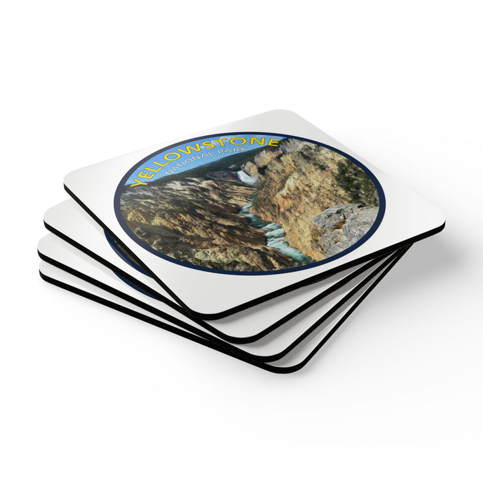Yellowstone National Park Corkwood Coaster Set