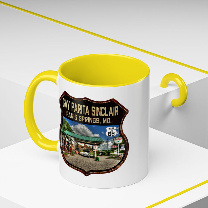 Mug Gay Parita Sinclair Route 66 Shield Missouri 11oz