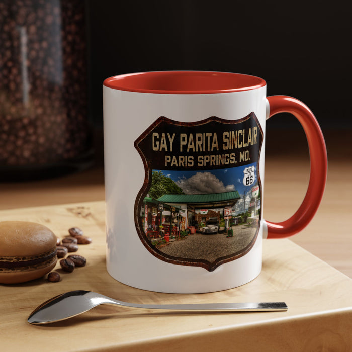 Mug Gay Parita Sinclair Route 66 Shield Missouri 11oz