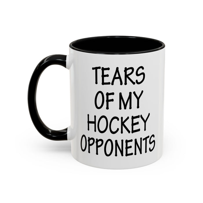 Hockey Gifts, Hockey Coffee Mug, Hockey Coach Gifts, Hockey Player Gifts, Funny Hockey Gifts, Tears of My Hockey Opponents A0075-026AAccent Coffee Mug (11, 15oz)