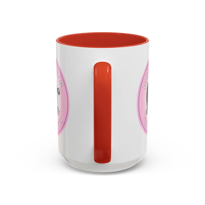 Gift for Her - Gone Fishing Catch you Later Accent Coffee Mug (11, 15oz)