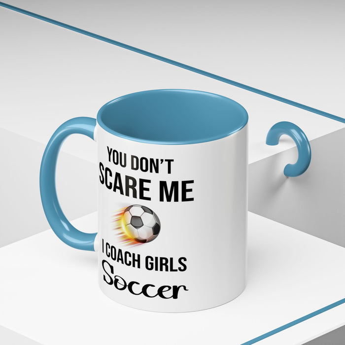 Soccer Coach Gift, Soccer Mug, Soccer Coach Mug, Soccer Team Gifts, Soccer Girl Mug, Gift For Soccer Player, Soccer Coach Gift A0020-001 Accent Coffee Mug (11, 15oz)