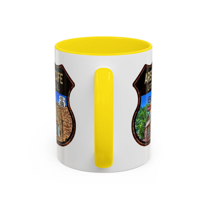 Mug Ariston Cafe Route 66 Shield Illinois 11oz