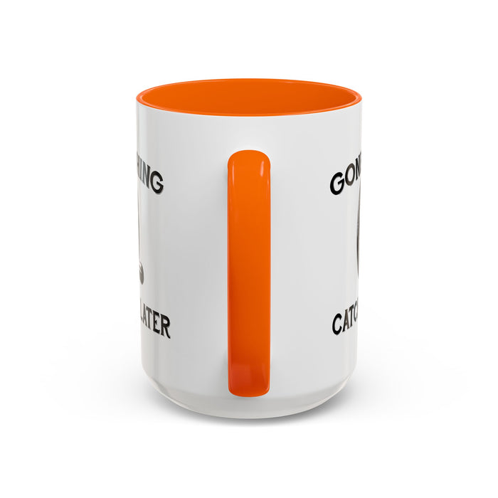 Coffee Mug, Gone Fly Fishing Gift for Dad or Grandpa