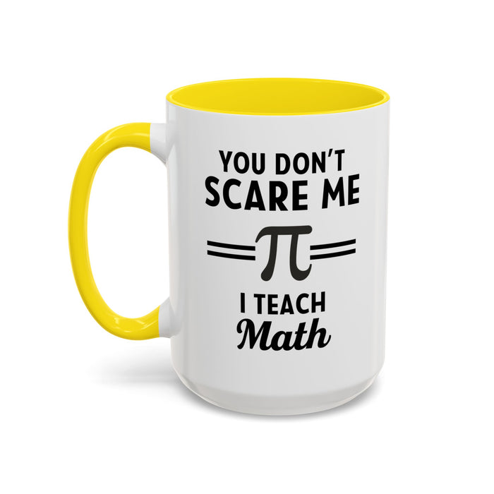 Math Teacher Mug - Fueling Minds and Caffeine Fixes Math Teacher Mug, Gift for Math Teacher, Funny Math Teacher Mug, Accent Coffee Mug (11, 15oz)