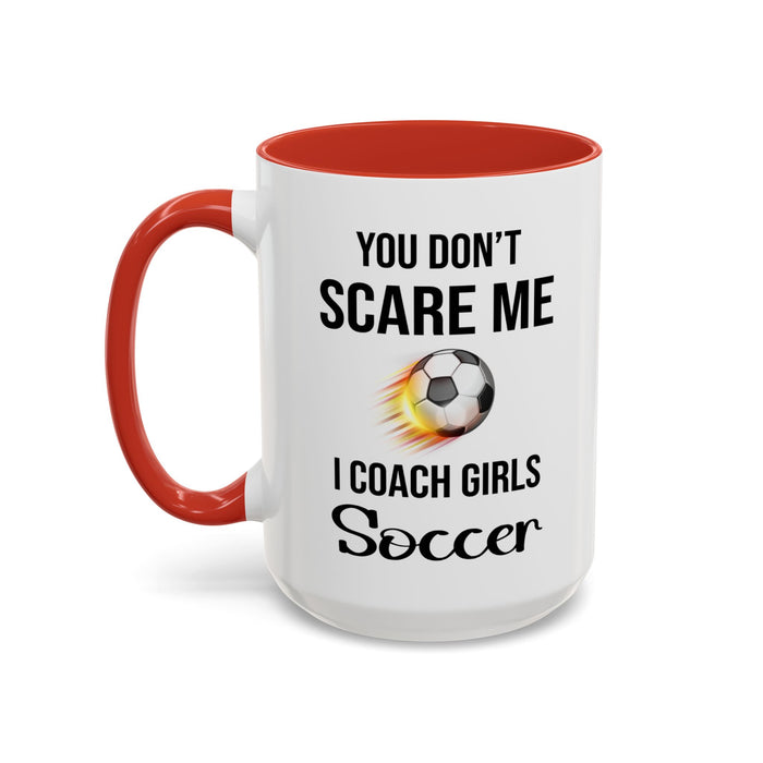 Soccer Coach Gift, Soccer Mug, Soccer Coach Mug, Soccer Team Gifts, Soccer Girl Mug, Gift For Soccer Player, Soccer Coach Gift A0020-001 Accent Coffee Mug (11, 15oz)