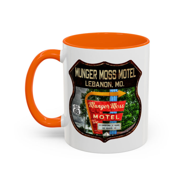 Mug Munger Moss Motel Route 66 Shield Missouri 11oz