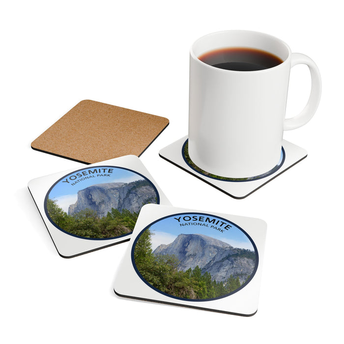 Yosimite National Park Corkwood Coaster Set