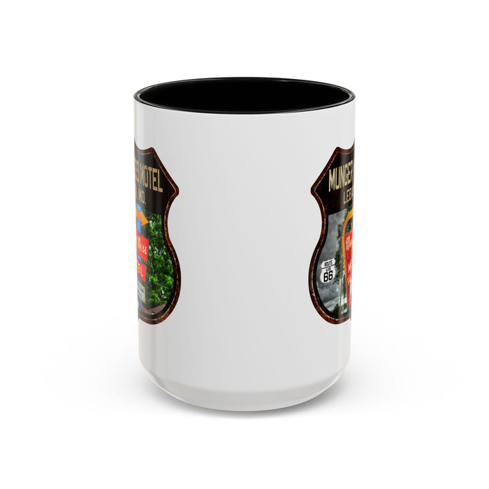 Mug Munger Moss Motel Route 66 Shield Missouri 11oz