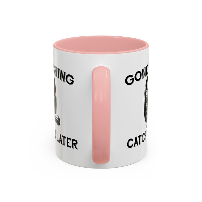 Coffee Mug, Gone Fly Fishing Gift for Dad or Grandpa