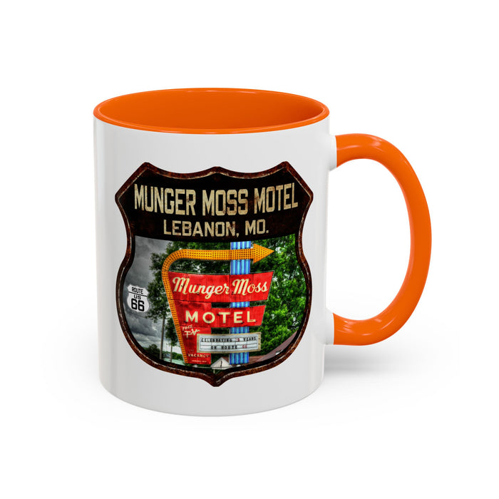Mug Munger Moss Motel Route 66 Shield Missouri 11oz
