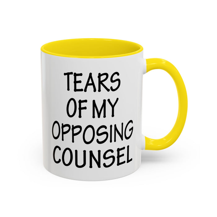 Lawyer Mug, Tears of Opposing Counsel Mug, Attorney Mug, Lawyer Coffee Mug, Law Student Mug, Tears Mug, Funny Lawyer Mug A0075-012A