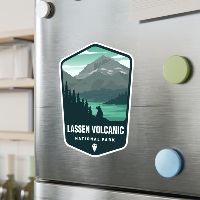 Lassen Volcanic National Park Sticker Gift - Outdoor Adventure Decal