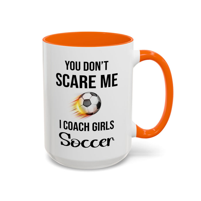 Soccer Coach Gift, Soccer Mug, Soccer Coach Mug, Soccer Team Gifts, Soccer Girl Mug, Gift For Soccer Player, Soccer Coach Gift A0020-001 Accent Coffee Mug (11, 15oz)