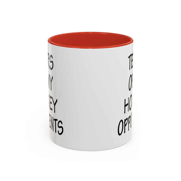 Hockey Gifts, Hockey Coffee Mug, Hockey Coach Gifts, Hockey Player Gifts, Funny Hockey Gifts, Tears of My Hockey Opponents A0075-026AAccent Coffee Mug (11, 15oz)