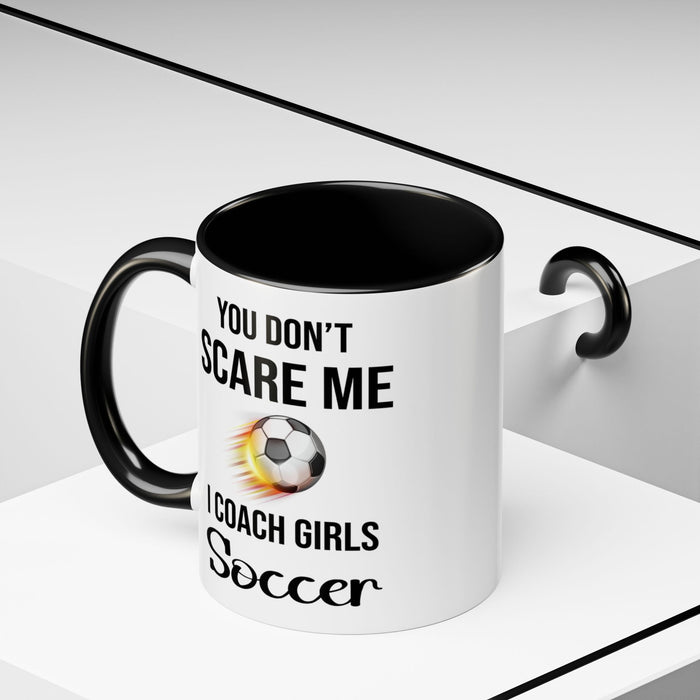 Soccer Coach Gift, Soccer Mug, Soccer Coach Mug, Soccer Team Gifts, Soccer Girl Mug, Gift For Soccer Player, Soccer Coach Gift A0020-001 Accent Coffee Mug (11, 15oz)