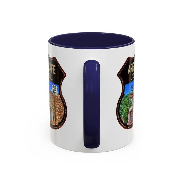 Mug Ariston Cafe Route 66 Shield Illinois 11oz