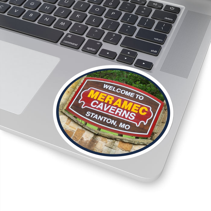 Sticker Route 66 Meramec Caverns Missouri Kiss-Cut Stickers