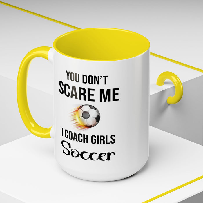 Soccer Coach Gift, Soccer Mug, Soccer Coach Mug, Soccer Team Gifts, Soccer Girl Mug, Gift For Soccer Player, Soccer Coach Gift A0020-001 Accent Coffee Mug (11, 15oz)