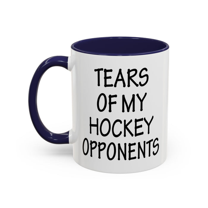 Hockey Gifts, Hockey Coffee Mug, Hockey Coach Gifts, Hockey Player Gifts, Funny Hockey Gifts, Tears of My Hockey Opponents A0075-026AAccent Coffee Mug (11, 15oz)