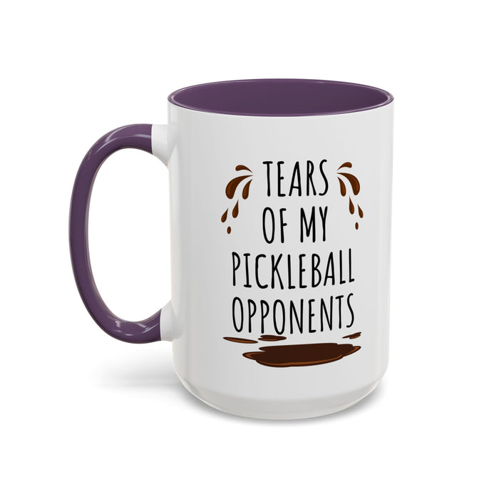 Pickleball Mug, Pickleball Gifts, Tears Of My Pickleball Opponents, Pickleball Cup, Coffee Mug, Pickleball Player Gift, Game Mug A0075-001A