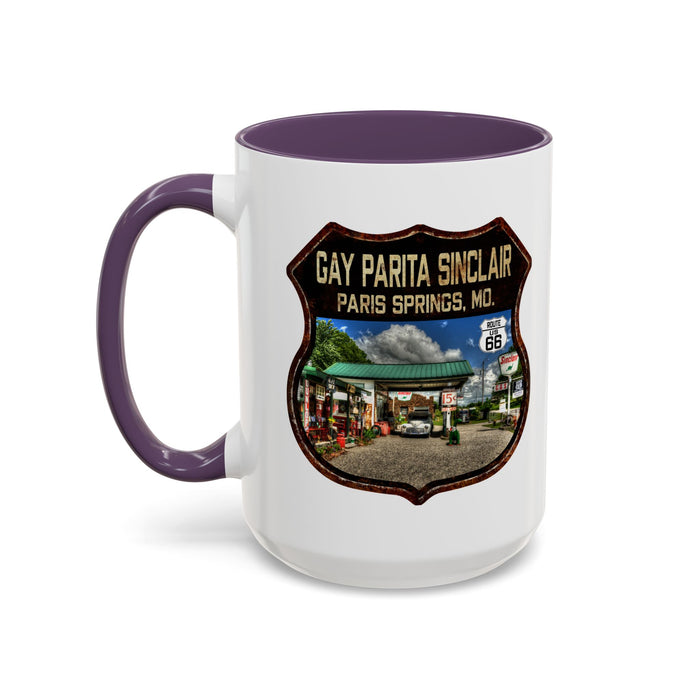 Mug Gay Parita Sinclair Route 66 Shield Missouri 11oz