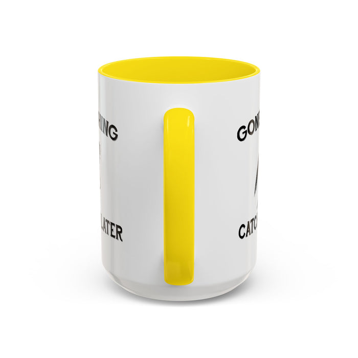 Coffee Mug, Gone Fishing Gift for Dad or Grandpa, Fly Fishing Mug
