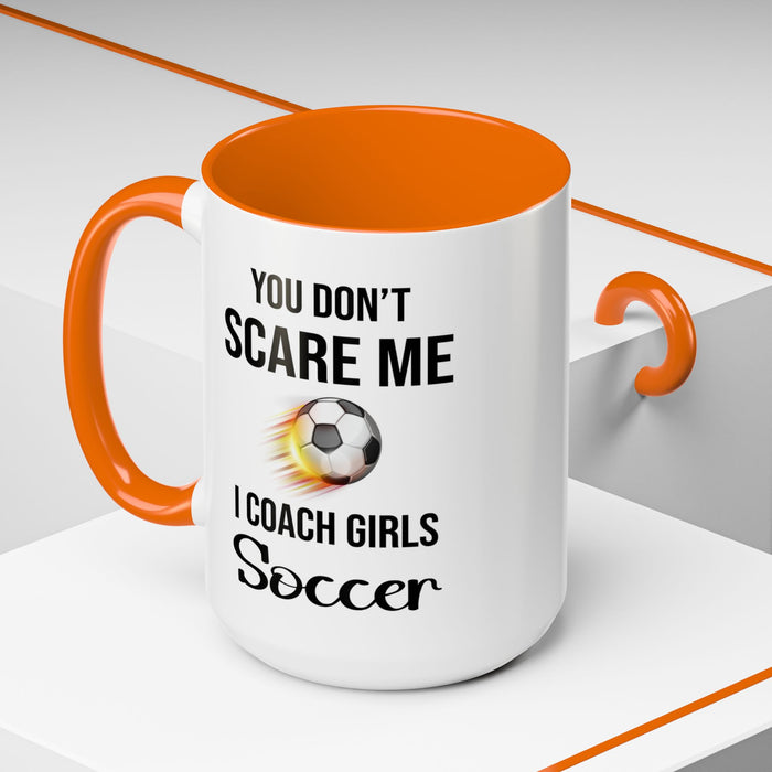 Soccer Coach Gift, Soccer Mug, Soccer Coach Mug, Soccer Team Gifts, Soccer Girl Mug, Gift For Soccer Player, Soccer Coach Gift A0020-001 Accent Coffee Mug (11, 15oz)