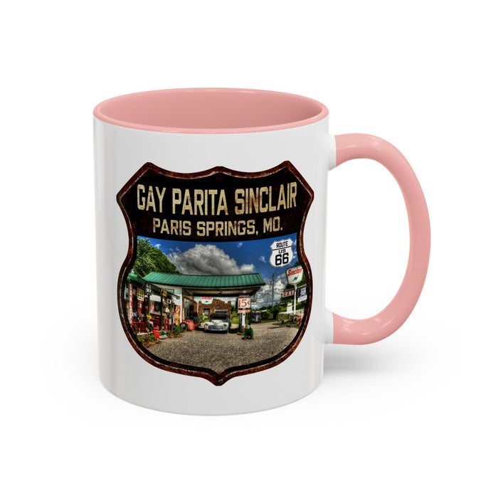 Mug Gay Parita Sinclair Route 66 Shield Missouri 11oz