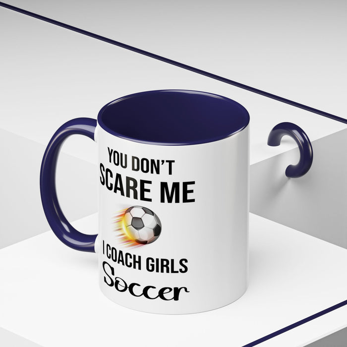 Soccer Coach Gift, Soccer Mug, Soccer Coach Mug, Soccer Team Gifts, Soccer Girl Mug, Gift For Soccer Player, Soccer Coach Gift A0020-001 Accent Coffee Mug (11, 15oz)