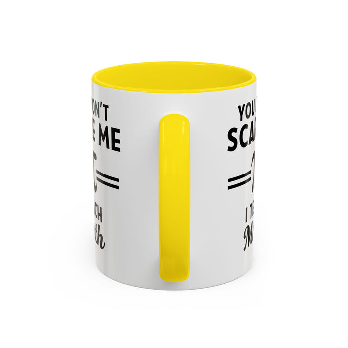 Math Teacher Mug - Fueling Minds and Caffeine Fixes Math Teacher Mug, Gift for Math Teacher, Funny Math Teacher Mug, Accent Coffee Mug (11, 15oz)