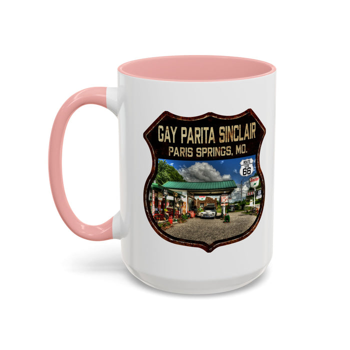 Mug Gay Parita Sinclair Route 66 Shield Missouri 11oz
