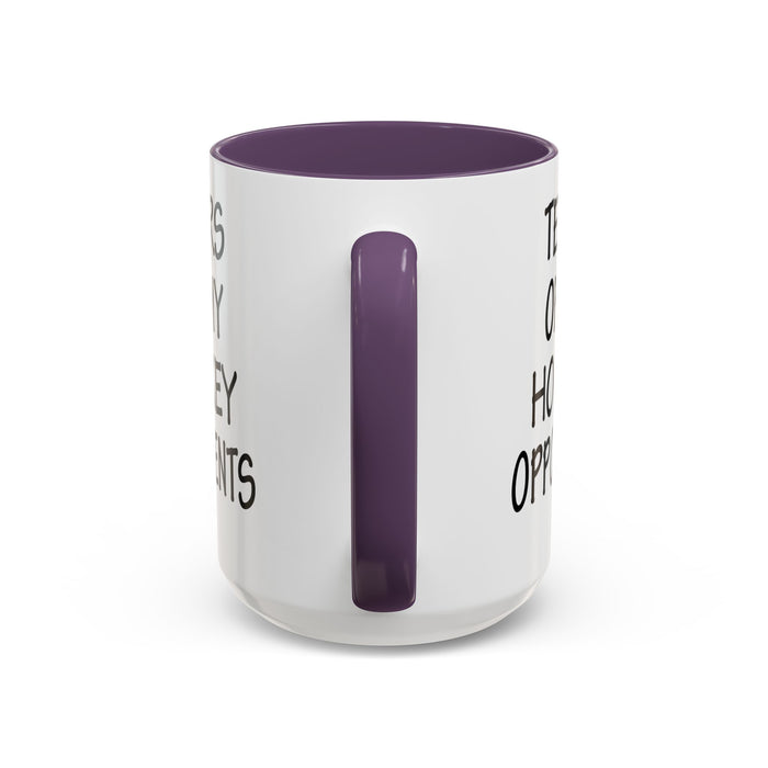 Hockey Gifts, Hockey Coffee Mug, Hockey Coach Gifts, Hockey Player Gifts, Funny Hockey Gifts, Tears of My Hockey Opponents A0075-026AAccent Coffee Mug (11, 15oz)