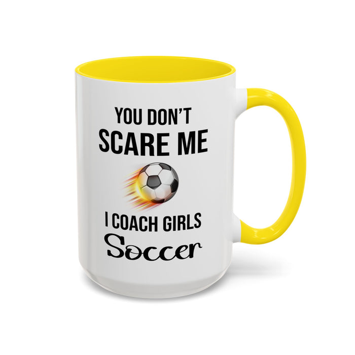 Soccer Coach Gift, Soccer Mug, Soccer Coach Mug, Soccer Team Gifts, Soccer Girl Mug, Gift For Soccer Player, Soccer Coach Gift A0020-001 Accent Coffee Mug (11, 15oz)