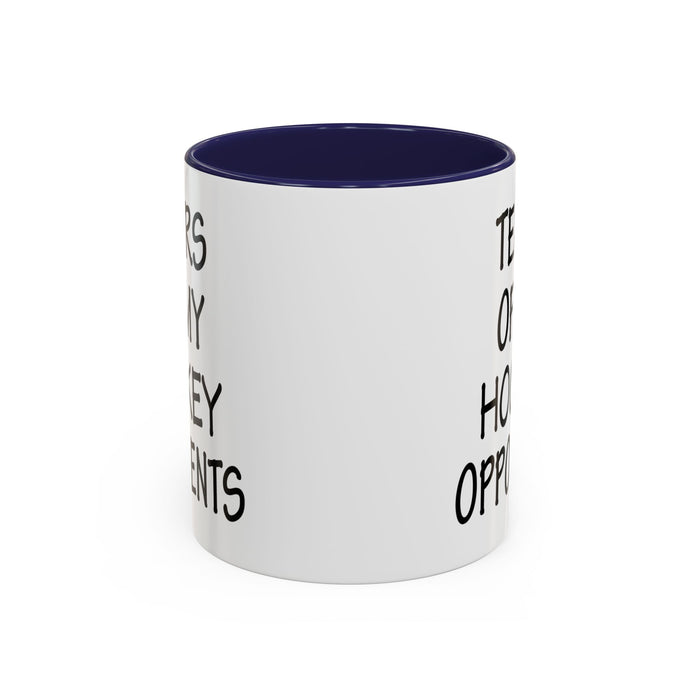 Hockey Gifts, Hockey Coffee Mug, Hockey Coach Gifts, Hockey Player Gifts, Funny Hockey Gifts, Tears of My Hockey Opponents A0075-026AAccent Coffee Mug (11, 15oz)
