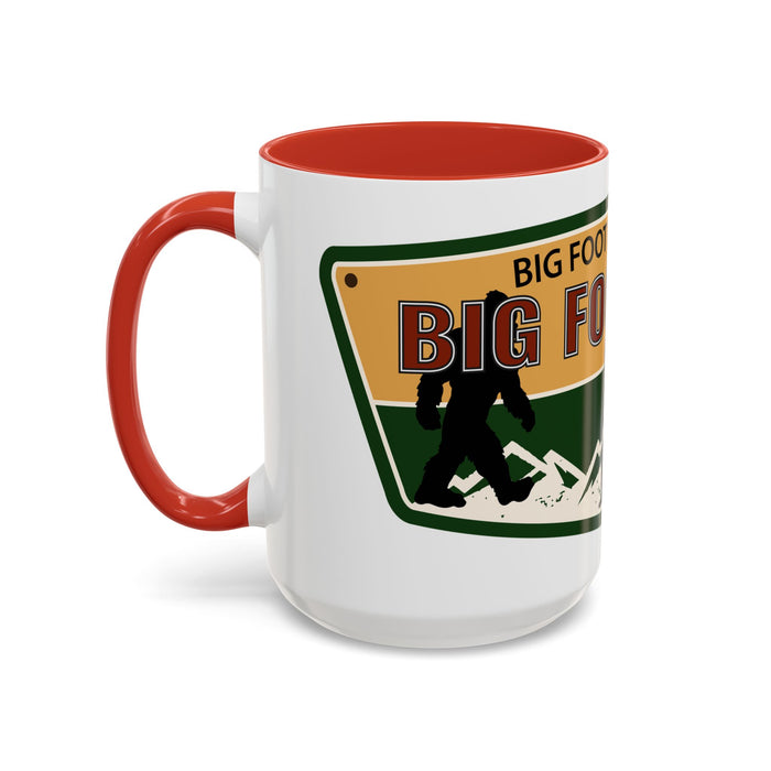 Big Foot Watch Club Sticker - Sasquatch Decal - Funny Yeti Gift Accent Coffee Mug (11, 15oz)