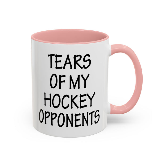 Hockey Gifts, Hockey Coffee Mug, Hockey Coach Gifts, Hockey Player Gifts, Funny Hockey Gifts, Tears of My Hockey Opponents A0075-026AAccent Coffee Mug (11, 15oz)