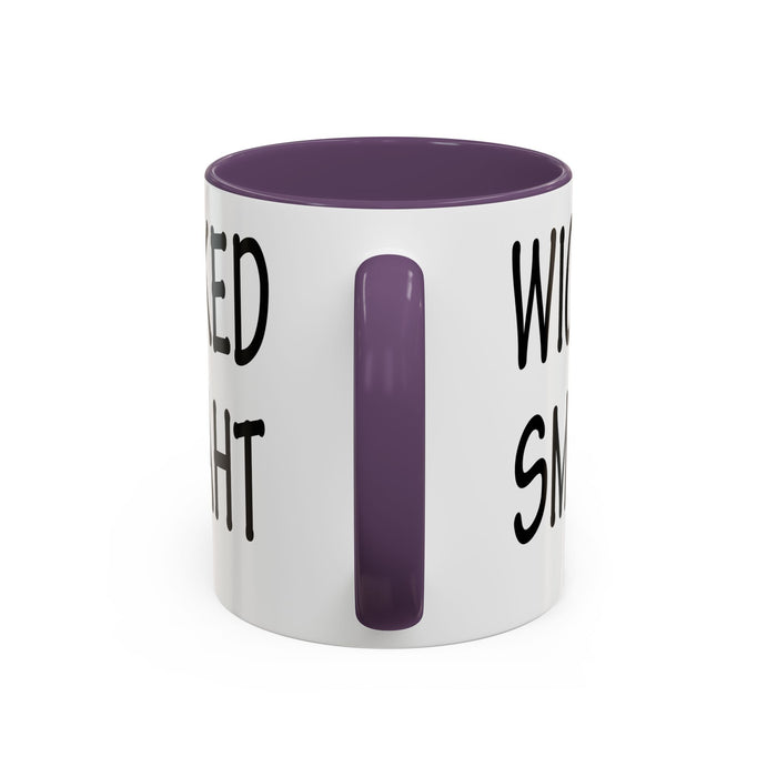 Coffee Mug, Wicked Smaht Boston Accent Gift Mug, Funny Tea Cup, Sarcastic Quote Ceramic Mug, Unique Present for Coffee Lovers, Novelty