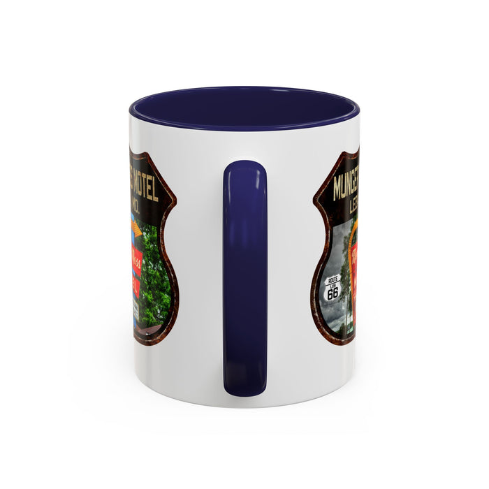 Mug Munger Moss Motel Route 66 Shield Missouri 11oz
