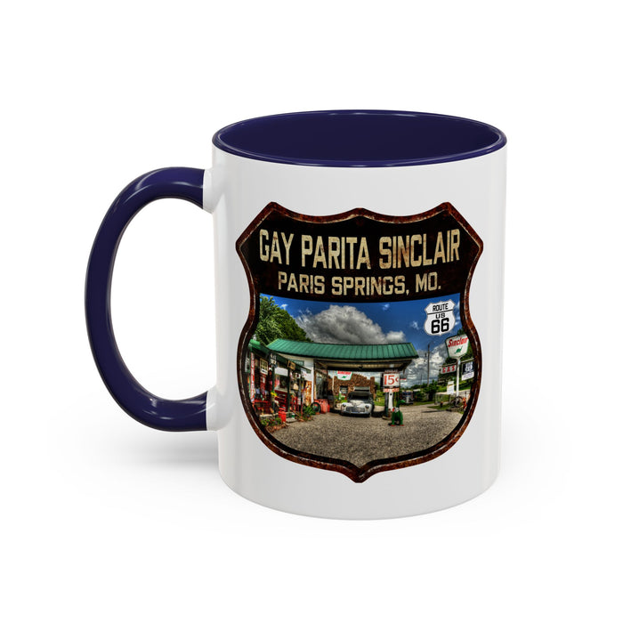 Mug Gay Parita Sinclair Route 66 Shield Missouri 11oz