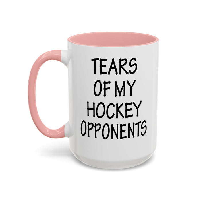 Hockey Gifts, Hockey Coffee Mug, Hockey Coach Gifts, Hockey Player Gifts, Funny Hockey Gifts, Tears of My Hockey Opponents A0075-026AAccent Coffee Mug (11, 15oz)