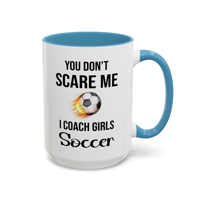Soccer Coach Gift, Soccer Mug, Soccer Coach Mug, Soccer Team Gifts, Soccer Girl Mug, Gift For Soccer Player, Soccer Coach Gift A0020-001 Accent Coffee Mug (11, 15oz)