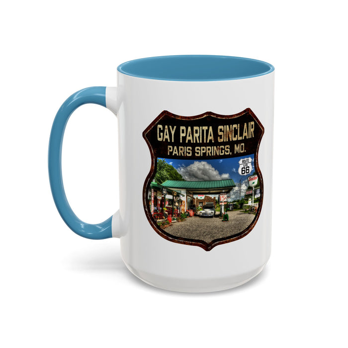 Mug Gay Parita Sinclair Route 66 Shield Missouri 11oz
