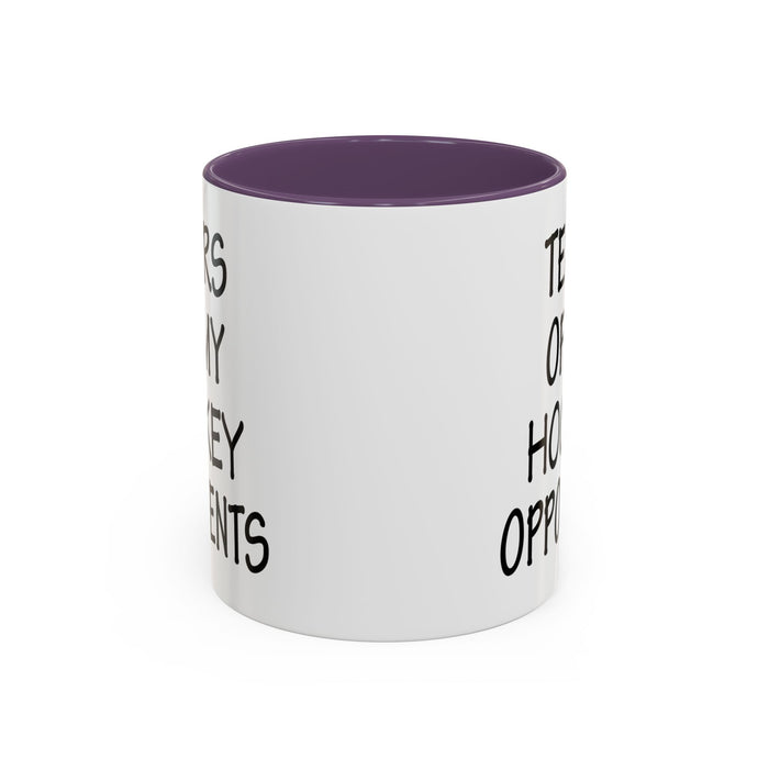 Hockey Gifts, Hockey Coffee Mug, Hockey Coach Gifts, Hockey Player Gifts, Funny Hockey Gifts, Tears of My Hockey Opponents A0075-026AAccent Coffee Mug (11, 15oz)