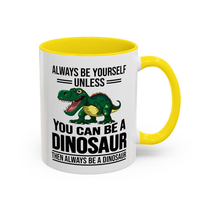 Dinosaur Fan Gift, Dinosaur Fan Mug, Dinosaur Lover Gift, Dinosaur Lover Mug, Dinosaur Mug, Dinosaur Gift, Funny Dinosaur Gift A0027-007A Accent Coffee Mug (11, 15oz)