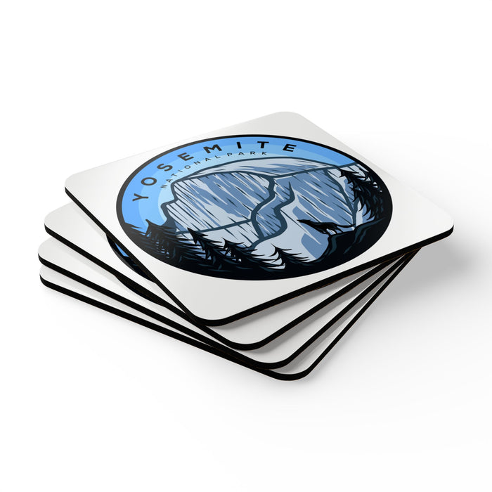 Yosimite National Park Corkwood Coaster Set