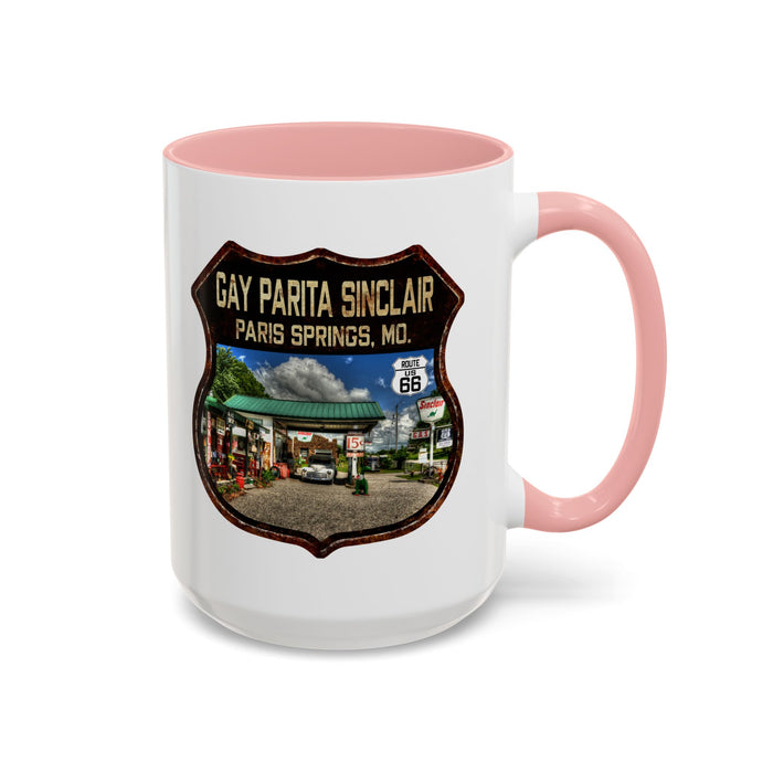 Mug Gay Parita Sinclair Route 66 Shield Missouri 11oz